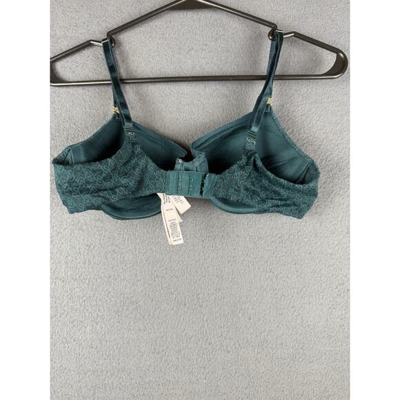 Victoria's Secret Women Bra 34C Green Push Up Underwire Lace Convertible - Picture 4 of 5